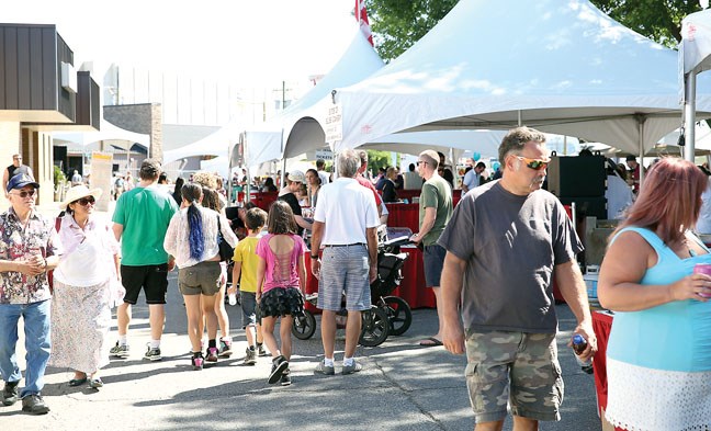 If you weren't hungry before you came, you certainly were after wandering through the Taste Pavilion at Summerfest on Sunday. Many local Prince George restaurants were in attendance and each had mouth watering dishes for attendees to try.