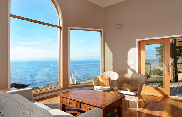 Four-bedroom waterfront house on Beach Avenue, Roberts Creek on the Sunshine Coast is priced at $1.5