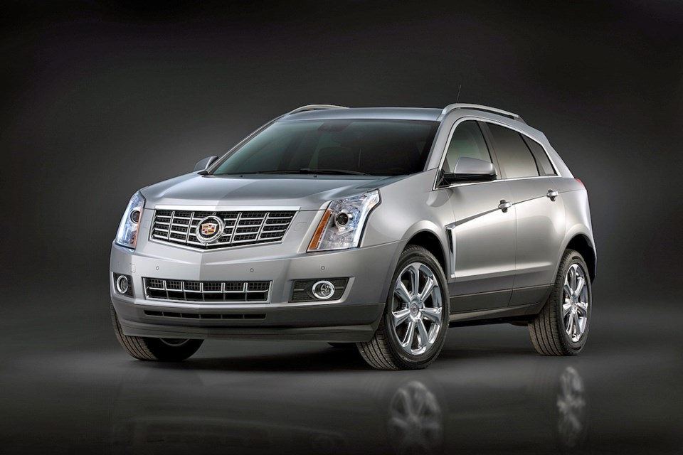 2015 Cadillac SRX.