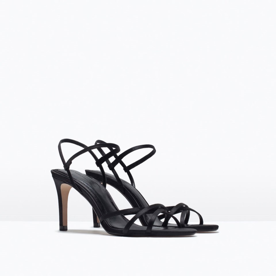 High Heeled Strappy Sandal from Zara $15