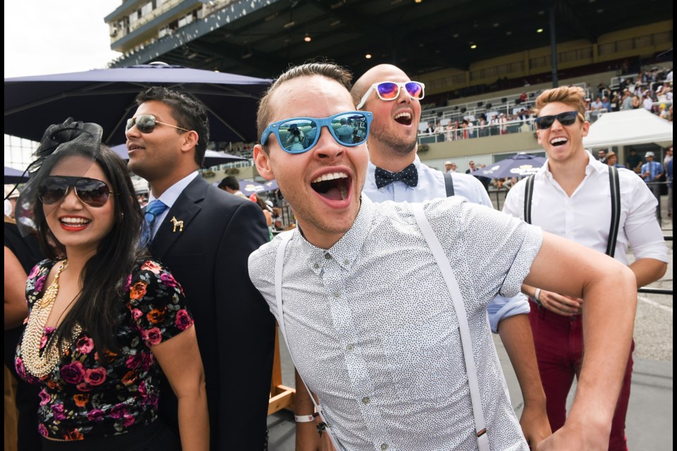 Betting on the ponies was one of the many fun aspects of the seventh annual Deighton Cup last Saturday, which also included a band, food, drink, a cocktail competition and an award for best dressed.