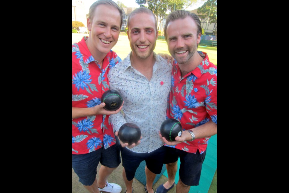 From left, Lawn Summer Nights founders Duncan Gillespie, Simon Pinsky and Andrew Dalik have seen their summertime fundraiser grow to seven cities across Canada. Since its inception, more than $1 million has been raised for cystic fibrosis research.