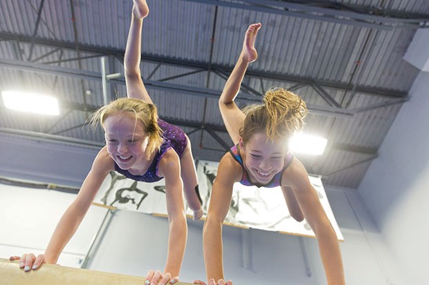 A long and very successful competitive season culminates with Delta Gymnastics members Ella Rogers (left) and Sophie Anderson representing B.C. at the upcoming Western Canada Games.