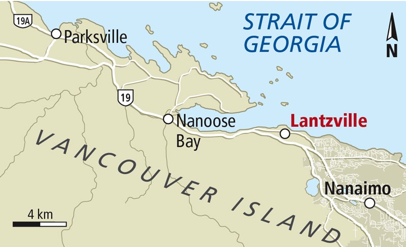 lantzville map