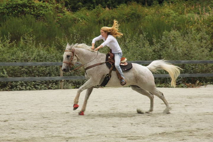 barrel racing