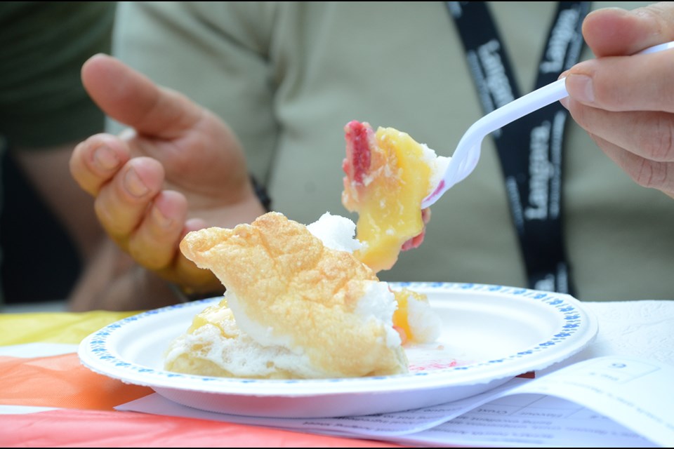 Contestants and pie enthusiasts alike converged on Tipperary Park Thursday evening for the Royal City Farmers Market’s Fourth Annual Pie Bake Off.