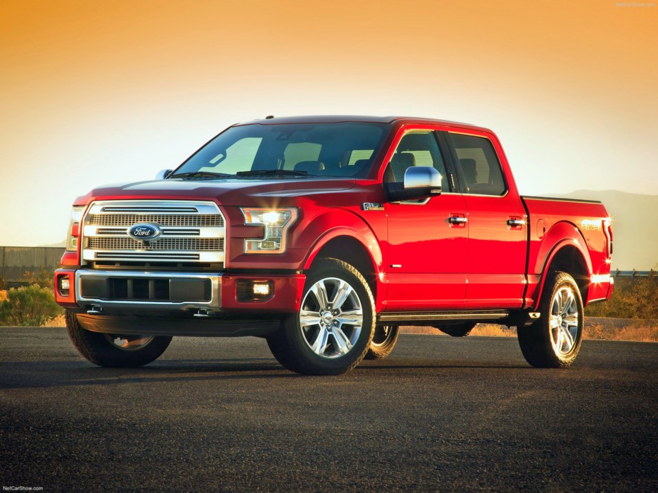 2015 Ford F-150.