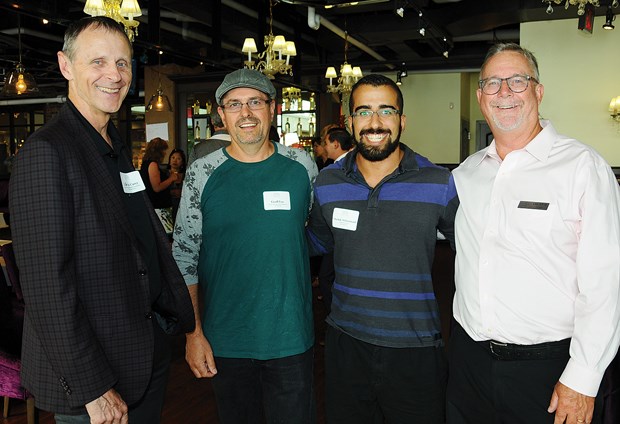 Kelvin Carey, Geoff Lee, Mazdak Mohammadi and Digby Leigh