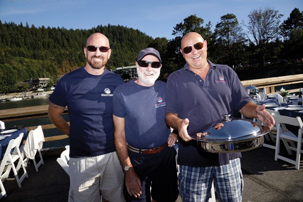 MSAR members Jason King, Dugal Purdie and Cliff Jones