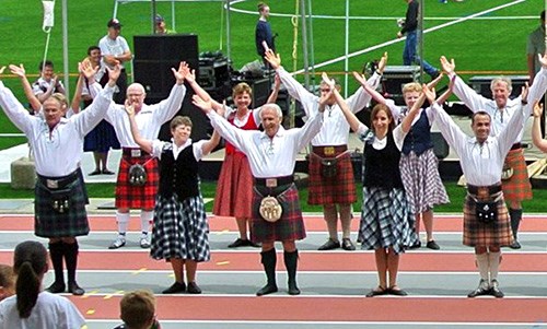 Scottish dancers