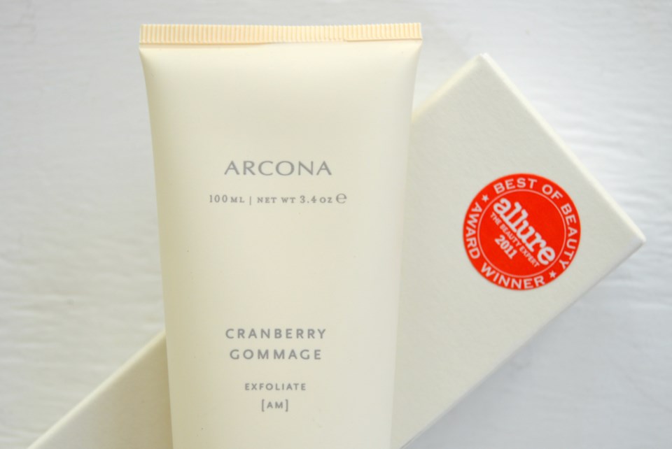 Arcona cranberry gommage exfoliant: