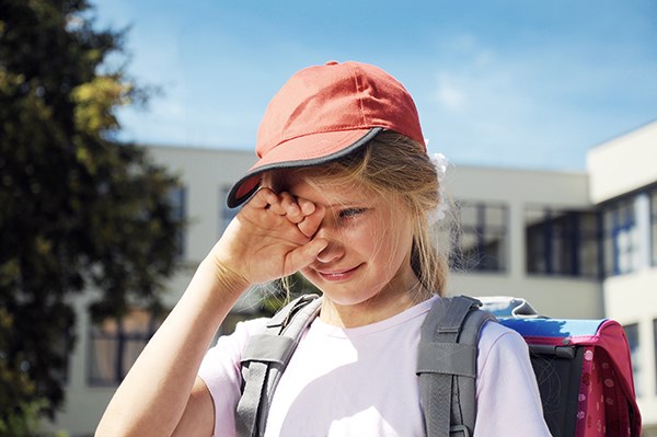 Many children are anxious as school resumes.