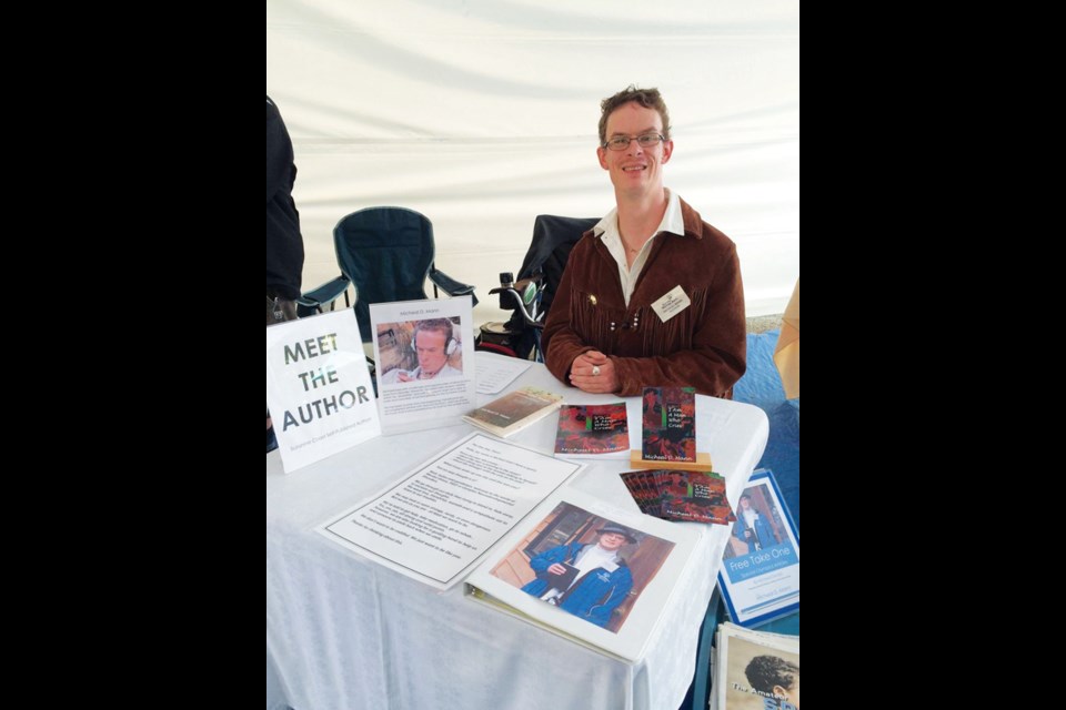 Micheal Oswald at a recent book signing.