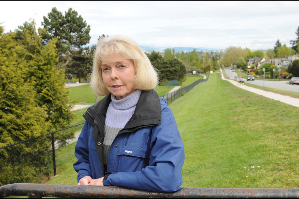 Phyllis Tyers is worried the provincial government’s appraisal of the provincial portion of the Jericho Lands is being done before any consultation from residents. Photo Dan Toulgoet