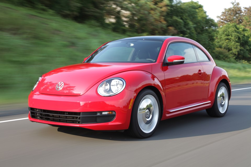 2015 VW Beetle.