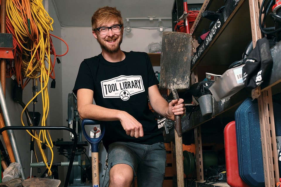 Manager Greg Stone wants the 鶹ýӳTool Library to be more than just a tool rental service. Photo Dan Toulgoet