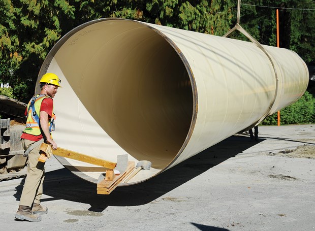 Cap road pipework