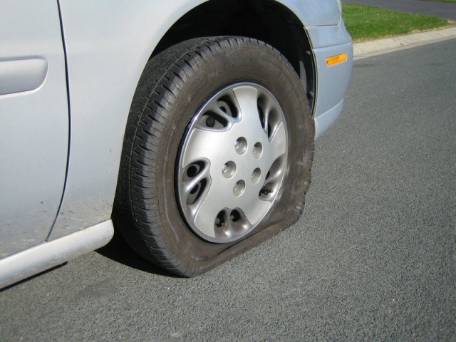 Flat tire