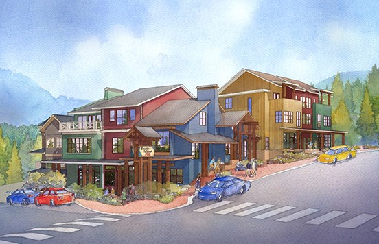 James Tuer has designed this two-phase redevelopment for The Pub in Snug Cove.