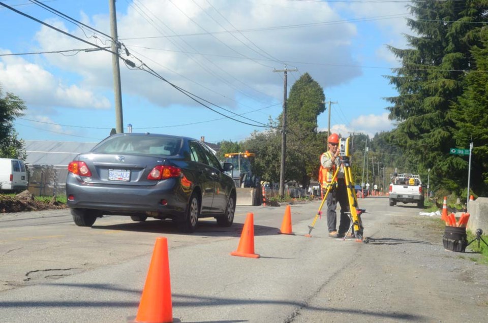 Willard Street construction