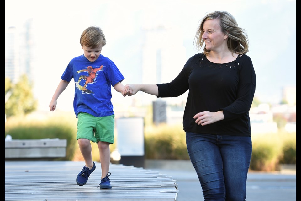 Dr. Sherri Brown, whose son Quinn was diagnosed on the severe end of the autism spectrum, is part of a campaign called One in 68, which is asking federal candidates to endorse making ABA/IBI treatment one of the core services protected by the Canada Health Act. Photo Dan Toulgoet