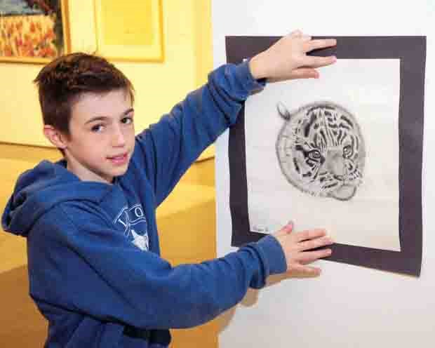 young artist hugo dixon