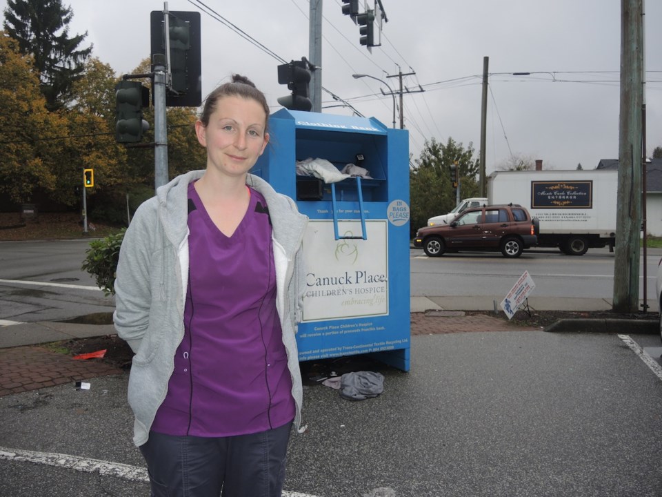 Donation theft