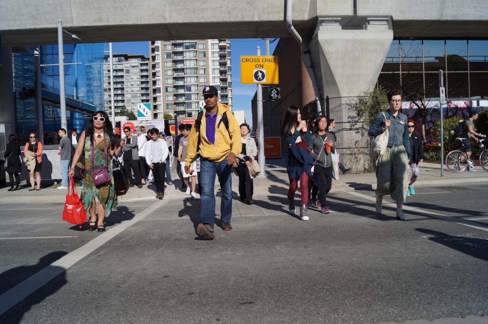 Canada Line walk