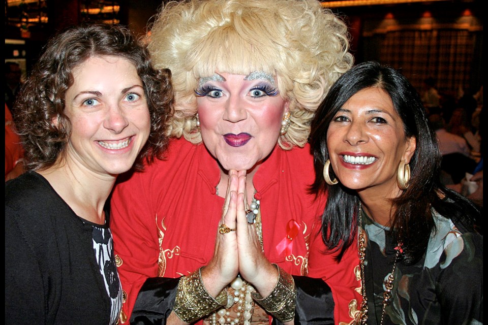Connie Smudge was among the local characters who served dim sum to a capacity crowd that included Richmond Gateway Theatre’s executive director Camilla Tibbs and Vancouver Courier publisher Dee Dhaliwal.