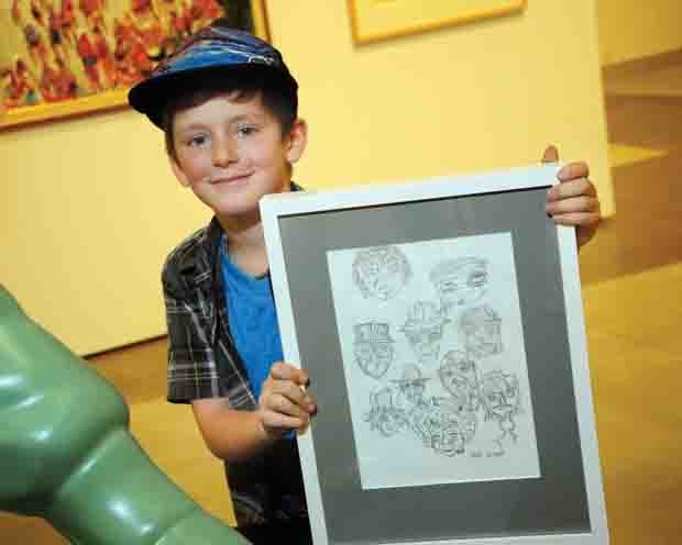 young artist lukas bennett