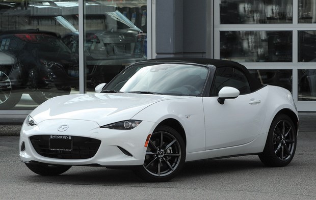 The Mazda MX-5 (formerly the Miata) started out as a zippy little sportscar and has somehow remained a zippy little sportscar, resisting the bulge and bloat that seems to eventually inflict every other roadster. The MX-5 is available at Morrey Mazda in the Northshore Auto Mall.