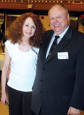 Volunteer program manager Janet Quenneville and husband Alphonse