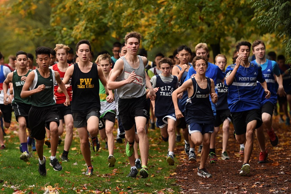 cross-country running