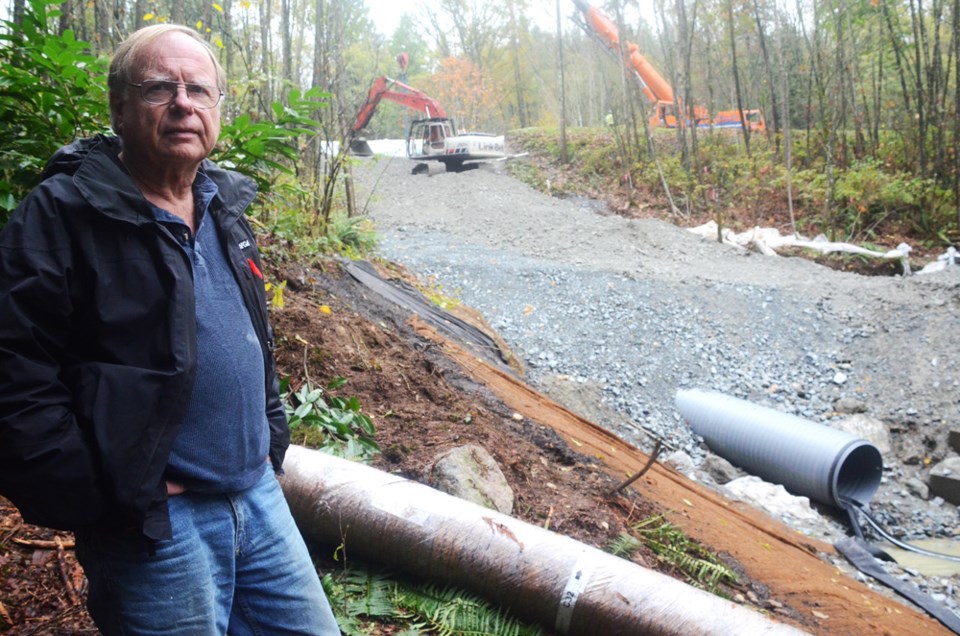 pipeline washed out