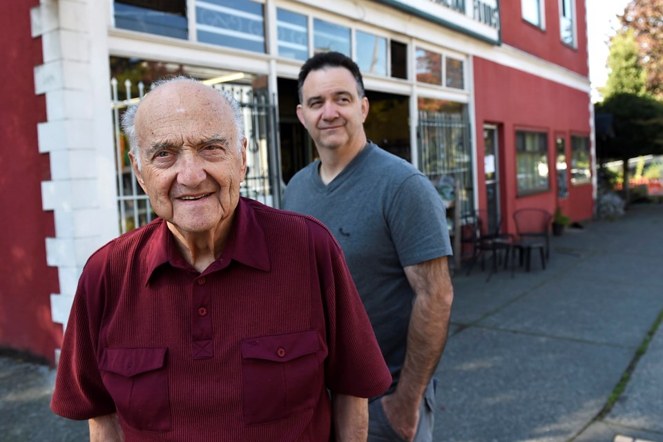 The Bendettis’ long-running store, Benny’s Market, has been a fixture in Strathcona for nearly 100 years, selling everything from European dry goods to T-shirts. photo Dan Toulgoet