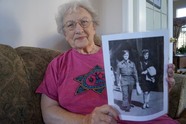 Irene Wagner Stiles got a pleasant surprise when she picked up the Richmond News last week, where she appeared pictured with her then fiancé Robert Bowcock, who left Richmond in 1943 to fight in the Second World War and never returned.