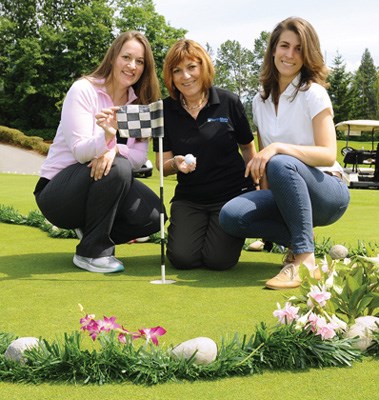 Jennifer Johnson, Herta Lemare and Erika Valliere