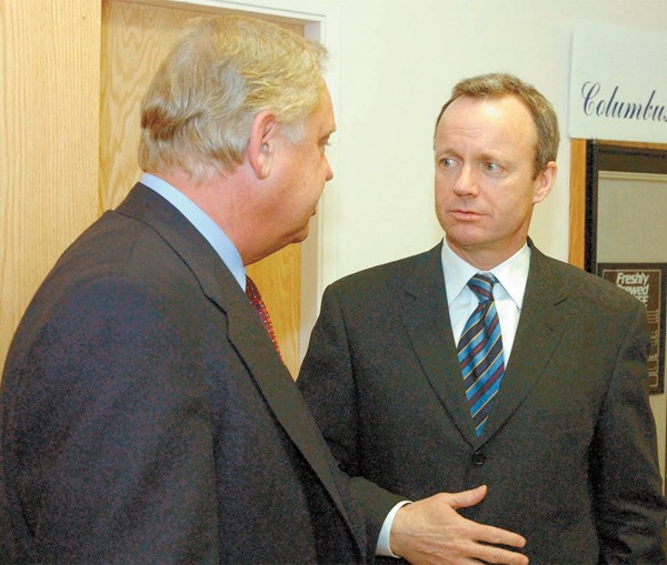 Dick Harris Stockwell Day rally
