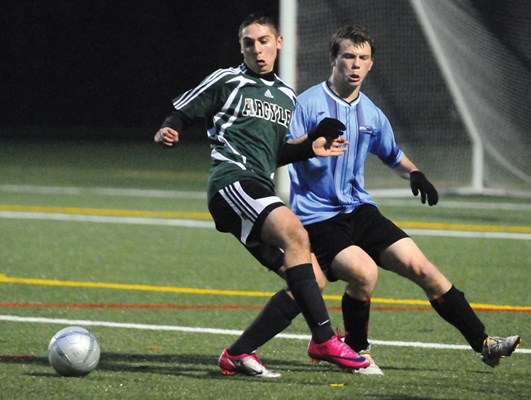 Argyle defeated Seycove 2-0 to win the North Shore Senior Boys AAA Soccer Championship.