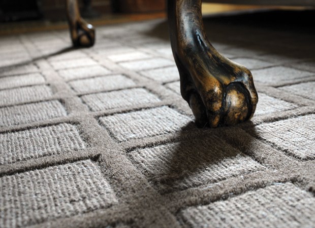 Proper rug sizing will pull a room together