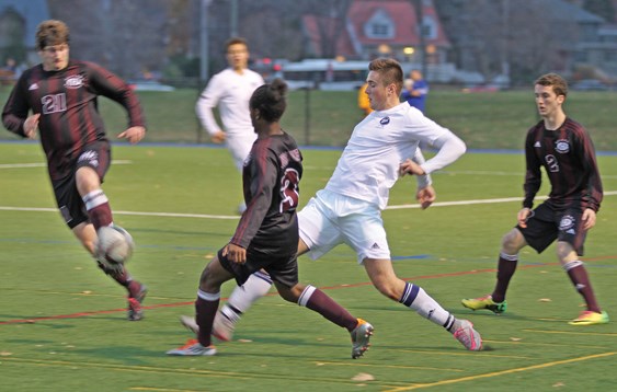 The Capilano Blues scored silver at the CCAA national championships last weekend in Saint-Lambert, Que.