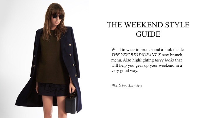 Weekend style guide