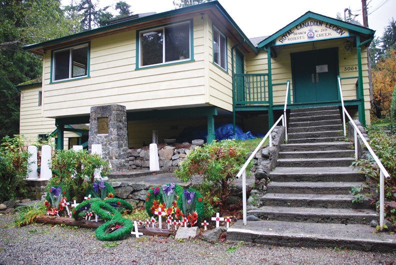 Roberts Creek Legion was broken into shortly before 4 a.m. on Nov. 12, just hours after Remembrance Day ceremonies took place on the site.
