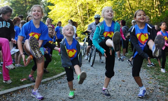 Chelsea's Challenge, a 5km run/walk, was held September 16 in the Lower Seymour Conservation Reserve as a fundraiser for dance studio owner Chelsea Steyns.