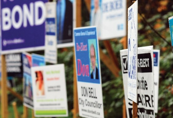 campaign signs