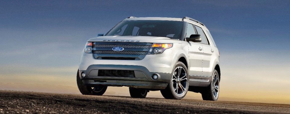 2015 Ford Explorer.