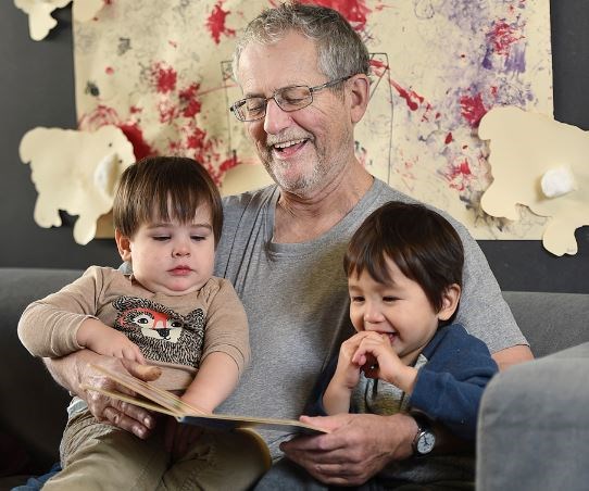 After 40 years at City Hall Child Care, helping raise hundreds of children with a signature blend of gentle affection, firm limit setting and good humour, Don Hann retired last Friday. Photo Dan Toulgoet