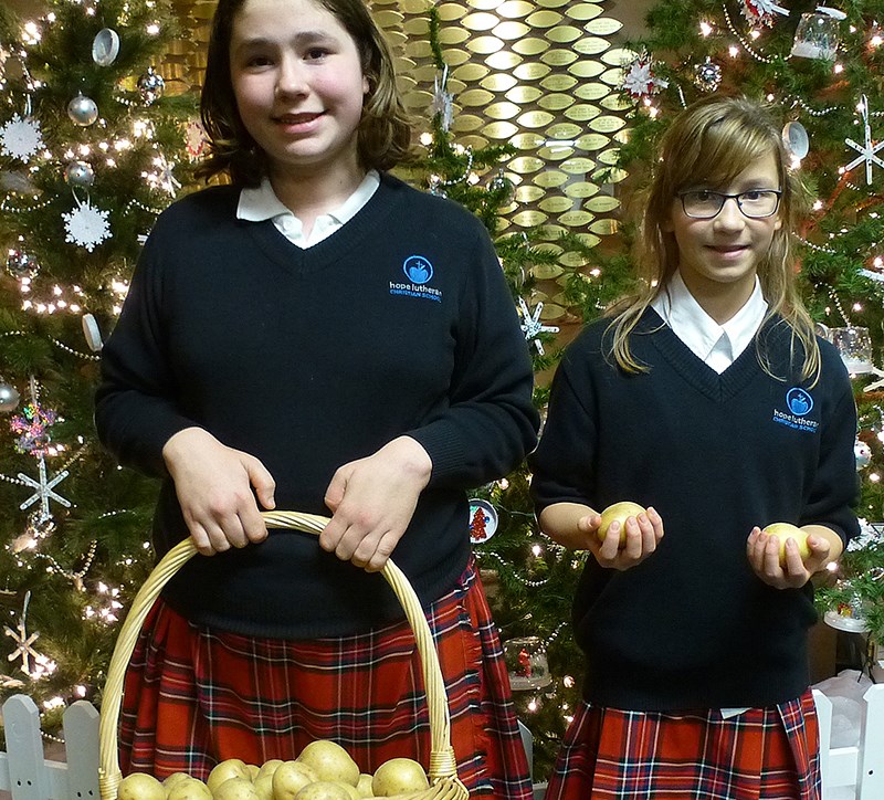 Hope Lutheran potatoes