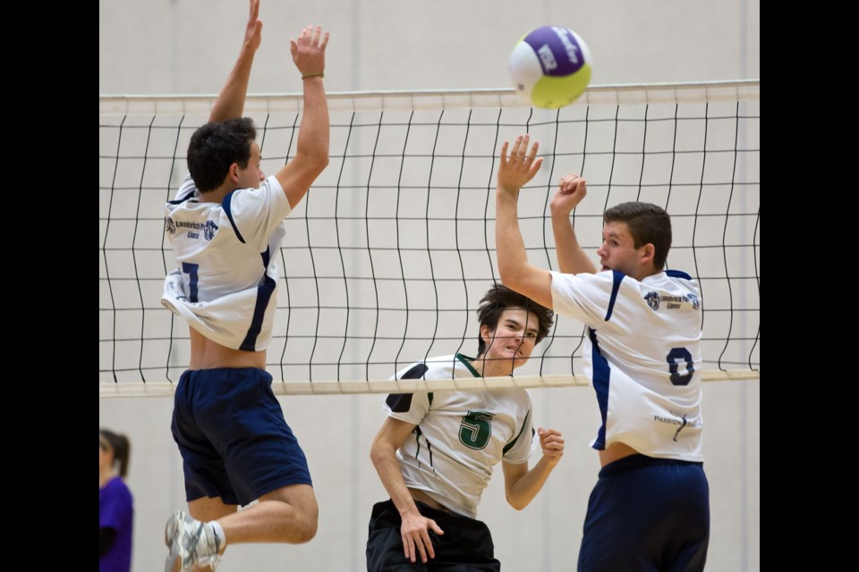 Richmond champions McRoberts Strikers ended up 11th at last week's BC AA Volleyball Championships in Langley.