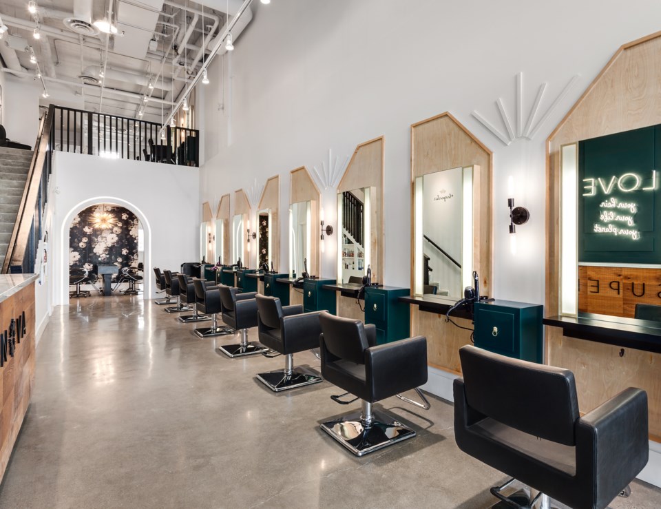 North Vancouver hair salon awarded for interior design - North Shore News
